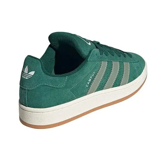 Adidas Originals CAMPUS 00s Retro Lightweight Non-slip Low Top Thin Bottom Shoes Men and Women Same Style Green - footmaxldn