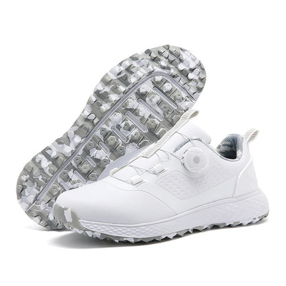 Hot Sale Waterproof Golf Shoes Unisex Outdoor Non-Slip Golf Sneakers Men Luxury Comfortable Golfer Footwear Women Walking Shoes - footmaxldn
