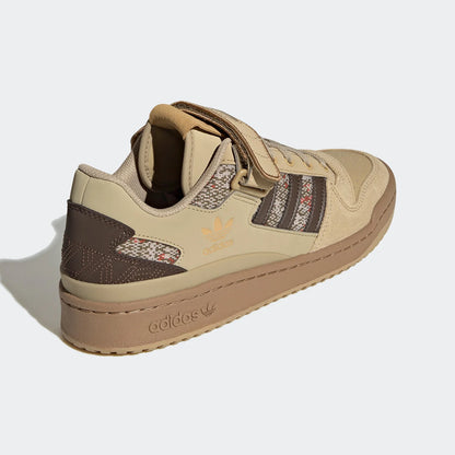 Adidas official genuine Three Stripes FORUM LOW new men's and women's casual shoes HQ4605 - footmaxldn