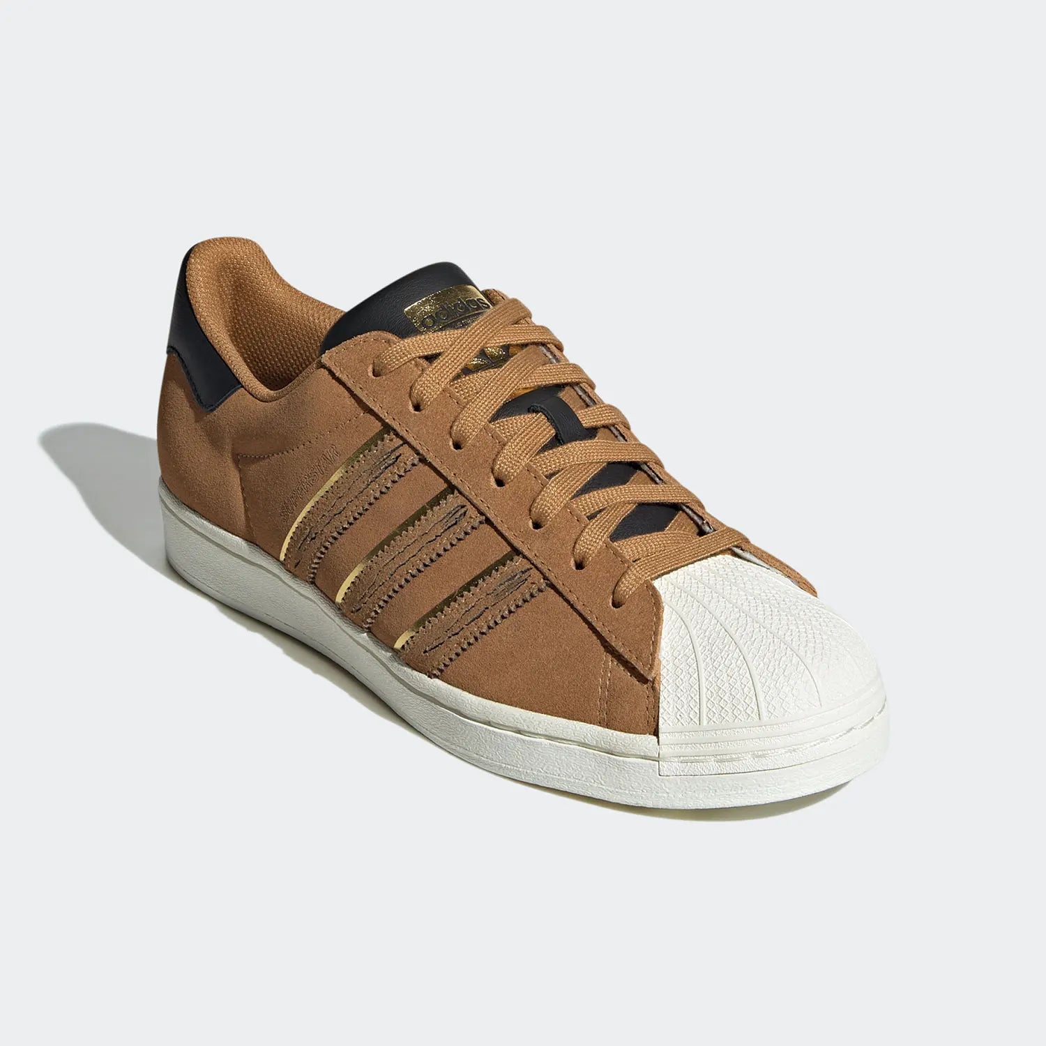 Adidas Official Genuine Three Stripes Men's and Women's Casual Low-top Shell Toe Sneakers GX2154 - footmaxldn