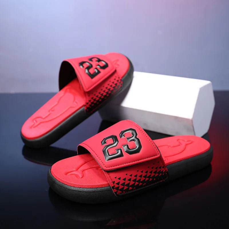 Men's Anti-Slip Slide Sandals | Breathable EVA Sole | Footmaxldn