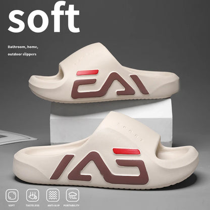 Mens Slippers Extra-thick Fashion - FOOTMAX