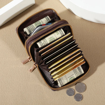 Women's Zip Card Holder Wallet | Footmaxldn
