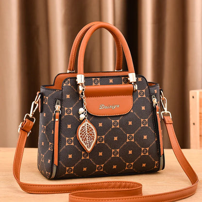 Fashion Brand Designer Women'S Handbag 2024 New Large Capacity Shoulder Bag Classic Retro Diagonal Cross Bag Commuting Tote Bag - footmaxldn