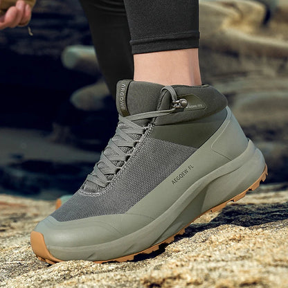 Footmax Waterproof Trekking Trainers - Men's Hiking Sneakers for Outdoor