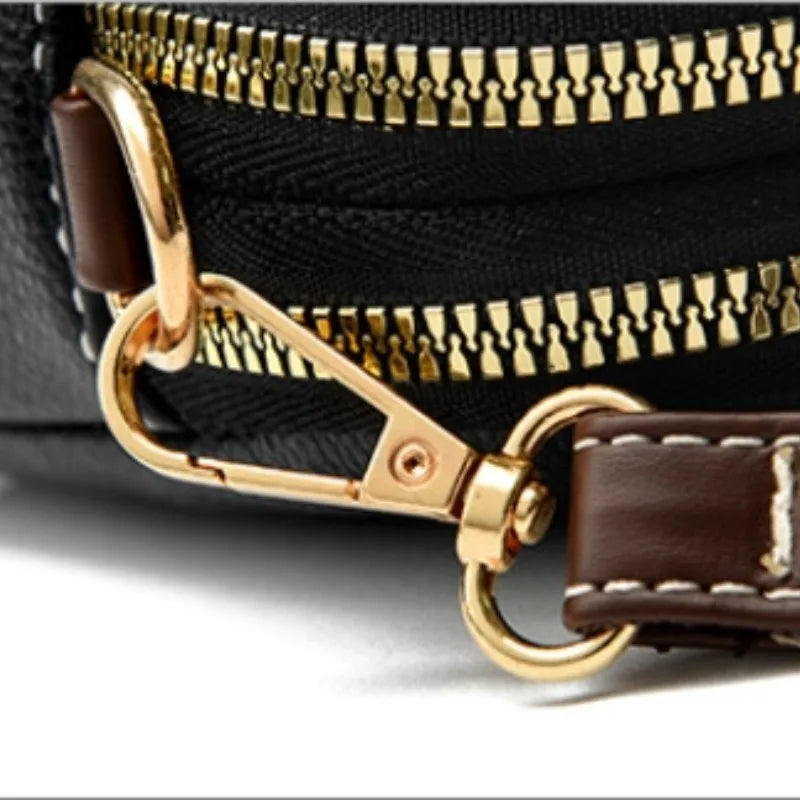 Women's Leather Flap Crossbody Bag
