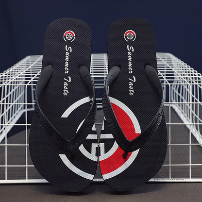 Men's Anti-Slip Beach Sandals - Lightweight Summer Flip Flops - footmaxldn