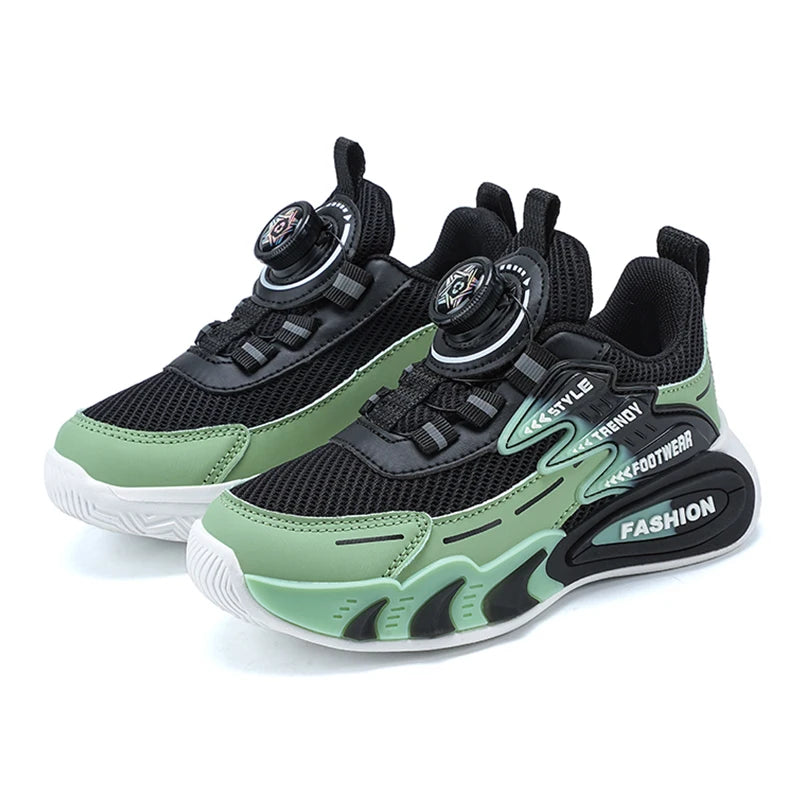 Kids' Lightweight Breathable Slip-On Trainers