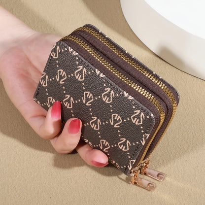 Women's Zip Card Holder Wallet | Footmaxldn