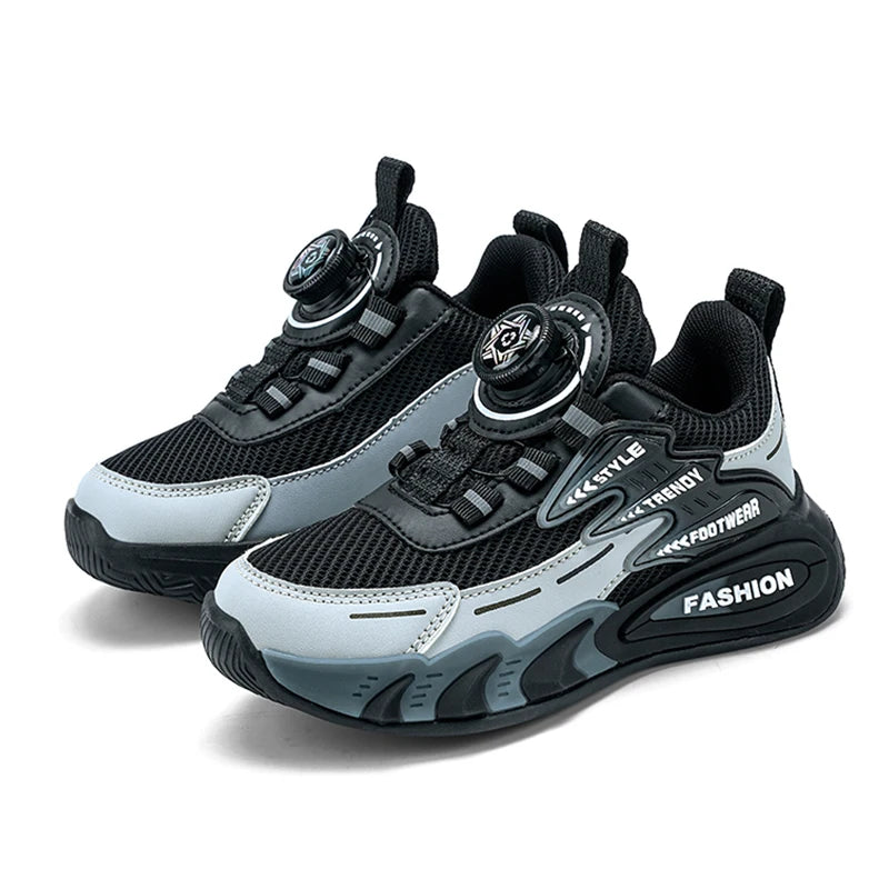 Kids' Lightweight Breathable Slip-On Trainers