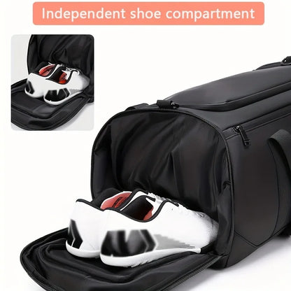 Large Capacity Travel Duffel Bag - Durable Oxford Cloth, Spacious & Stylish Overnight Sports Gym Bag with Multiple Compartments - footmaxldn