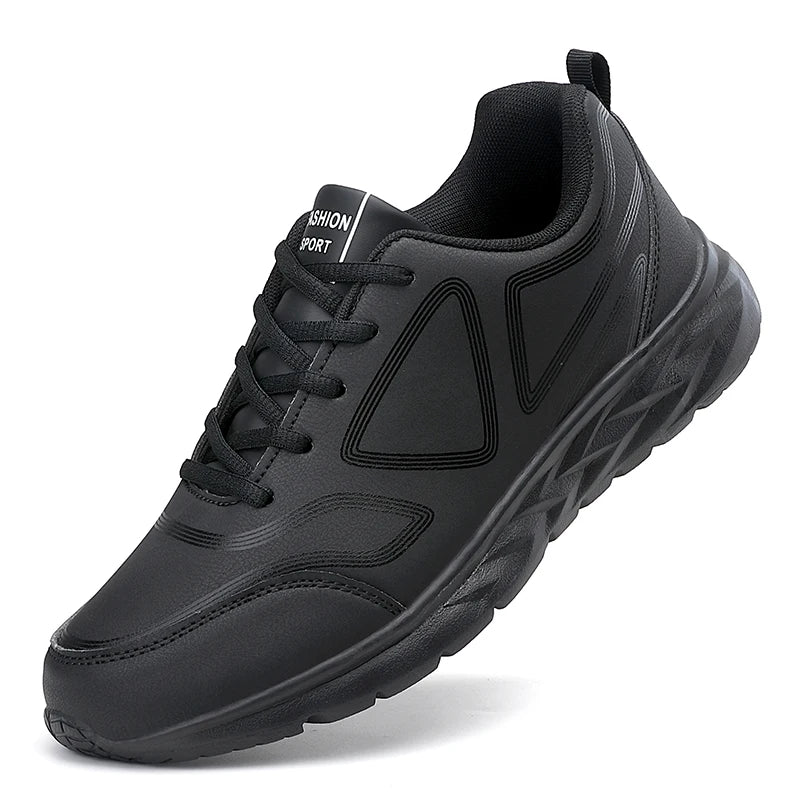 Waterproof Men Sneakers Thick Soled Casual Shoes Men Cushion Sports Shoes Outdoor Running and Walking Shoe Plus Size 39-46 - footmaxldn