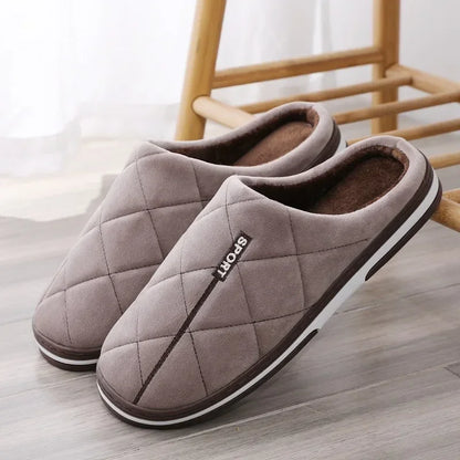 Men's Big Size Winter Waterproof Slippers - Non-Slip | Footmax - footmaxldn
