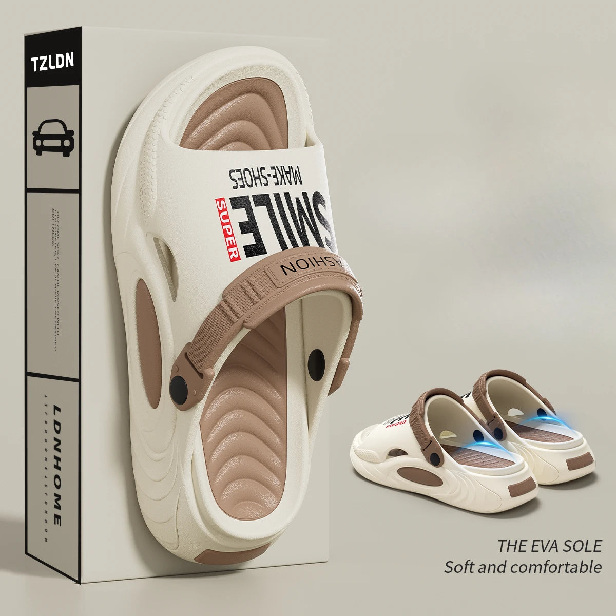 Cushioned Support Slides - Pain Relief Slippers for Men - footmaxldn