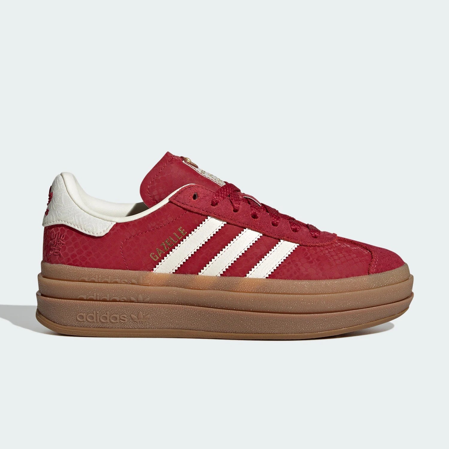 Adidas Official Authentic Trefoil Women's Fashion Thick-Sole Wear-Resistant Sports Sneakers JQ5977 - footmaxldn