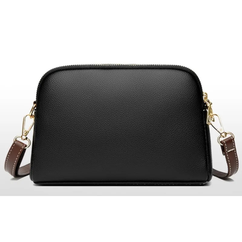Women's Leather Flap Crossbody Bag
