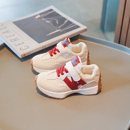 Children's Sports Shoes Toddler Breathable Non Slip Comfort Sneakers Lightweight Hook and Loop Soft Sole Running Casual Shoes - footmaxldn