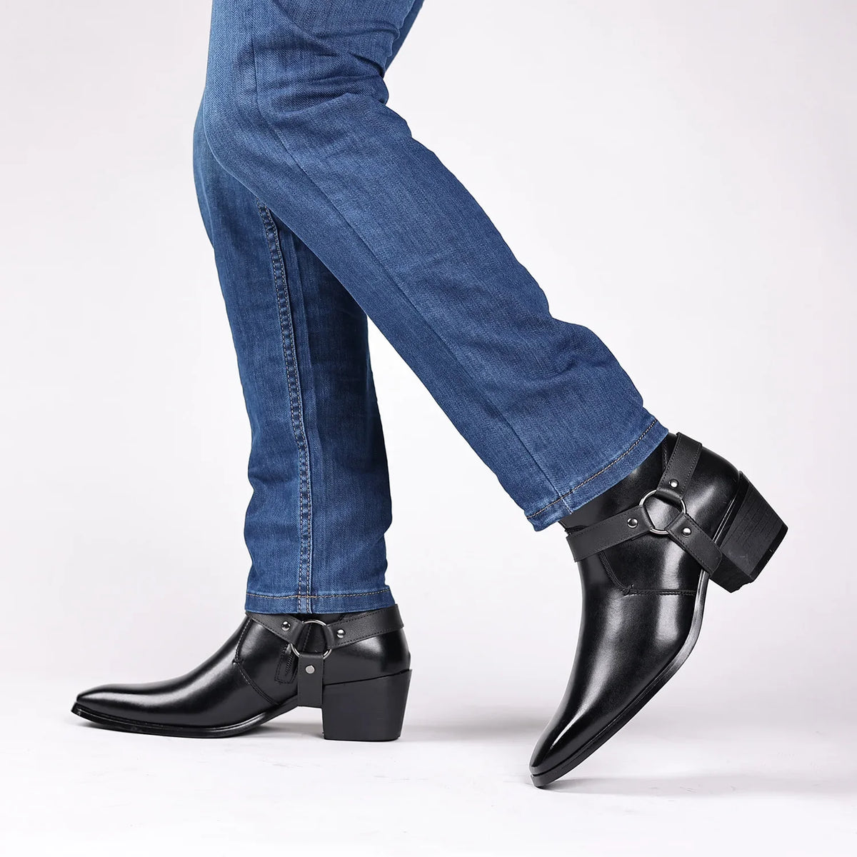 Men’s Pointed-Toe Chelsea Boots | Footmaxldn