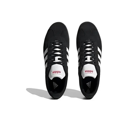 Adidas Neo VL Court 2.0 Lifestyle Men and Women Skateboarding Shoes Low Cut Outdoor Fabric Synthetic Leather Casual Shoes Black - footmaxldn