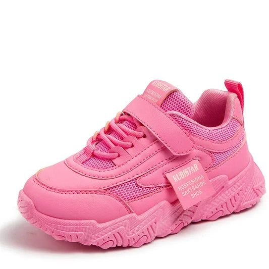 Footmax Kids Sneakers - Non-Slip Sports Shoes with Hook & Loop Closure - footmaxldn