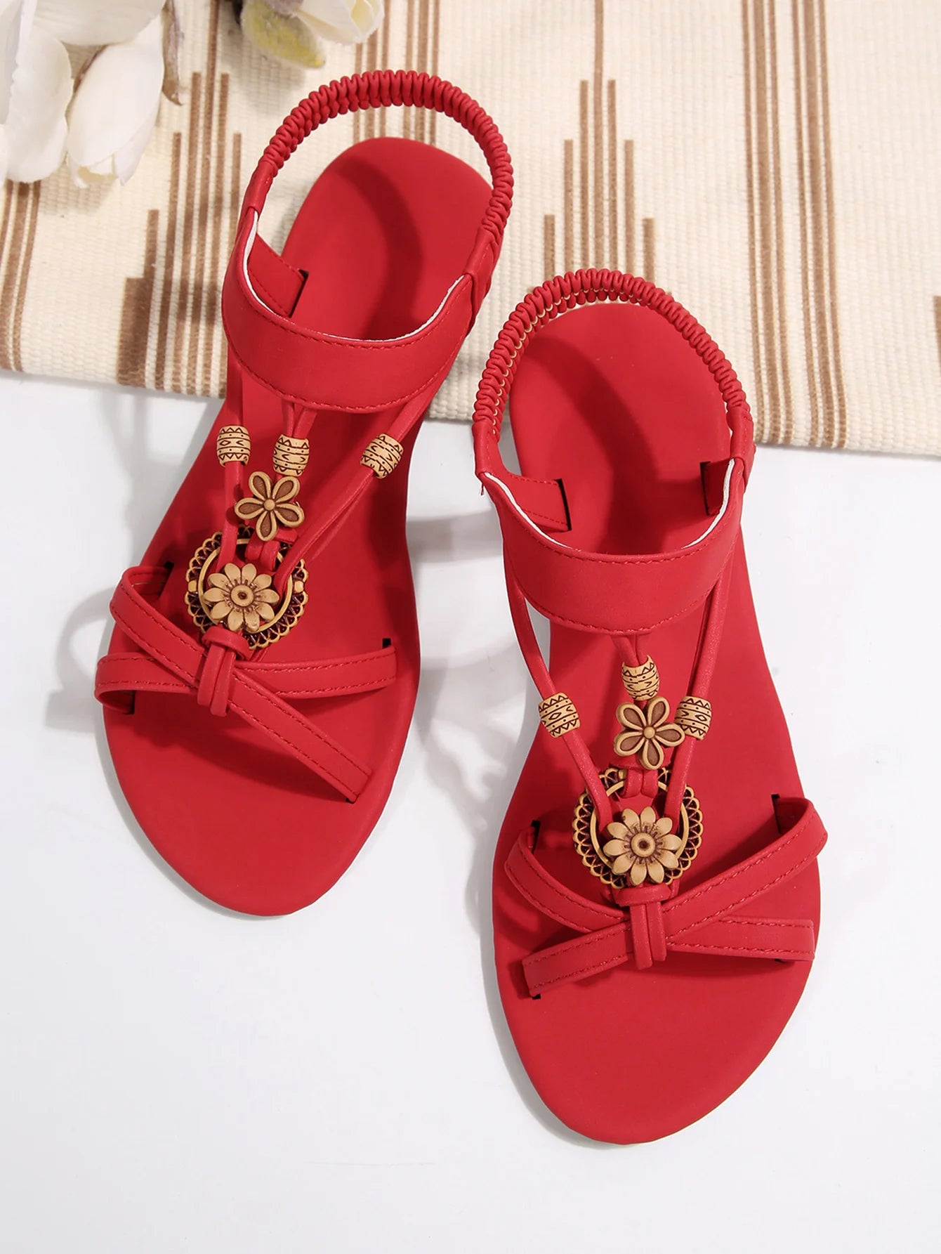 Footmax Women's Flat Sandals - Dopamine Colour Series Vibrant Sporty Style Shoes - footmaxldn