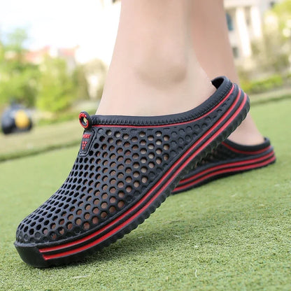 Mens Slippers Pool Summer Outdoor Beach Casual - FOOTMAX