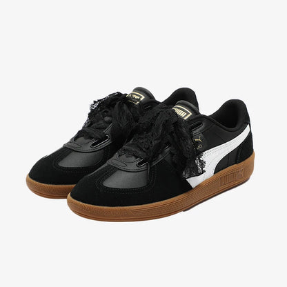 Puma Genuine PALERMO Women's Low-Top Lightweight Patchwork Durable Sneakers 402109-02 - footmaxldn