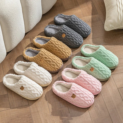 Womens Slippers Winter  Warm - FOOTMAX
