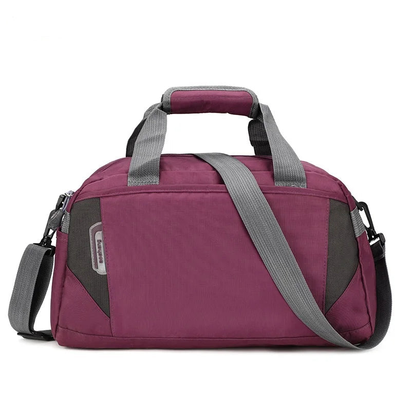Footmax Ultralight Nylon Gym Bag - Travel Sports Duffel for Men & Women - footmaxldn