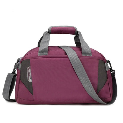 Footmax Ultralight Nylon Gym Bag - Travel Sports Duffel for Men & Women - footmaxldn