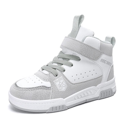 Footmax Kids High-Top Basketball Sneakers - Non-Slip Sports Shoes for Boys & Girls - footmaxldn