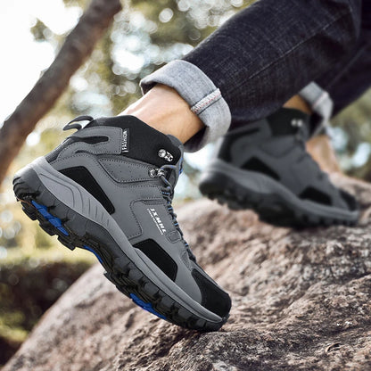 Footmax Men's & Women's Hiking Shoes Size 37-47 - Waterproof Tactical Trekking Boots