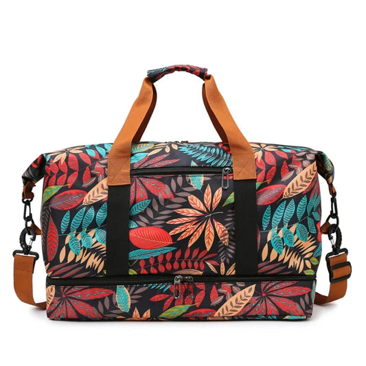 Footmax Travel Gym Bag - Portable Fitness Duffel with Shoulder Strap for Women & Men - footmaxldn