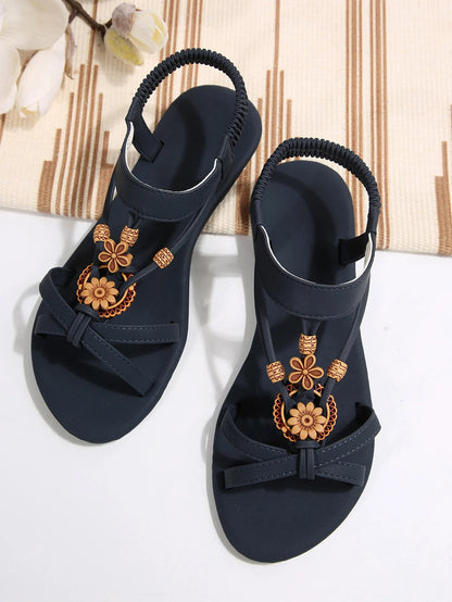 Footmax Women's Flat Sandals - Dopamine Colour Series Vibrant Sporty Style Shoes - footmaxldn