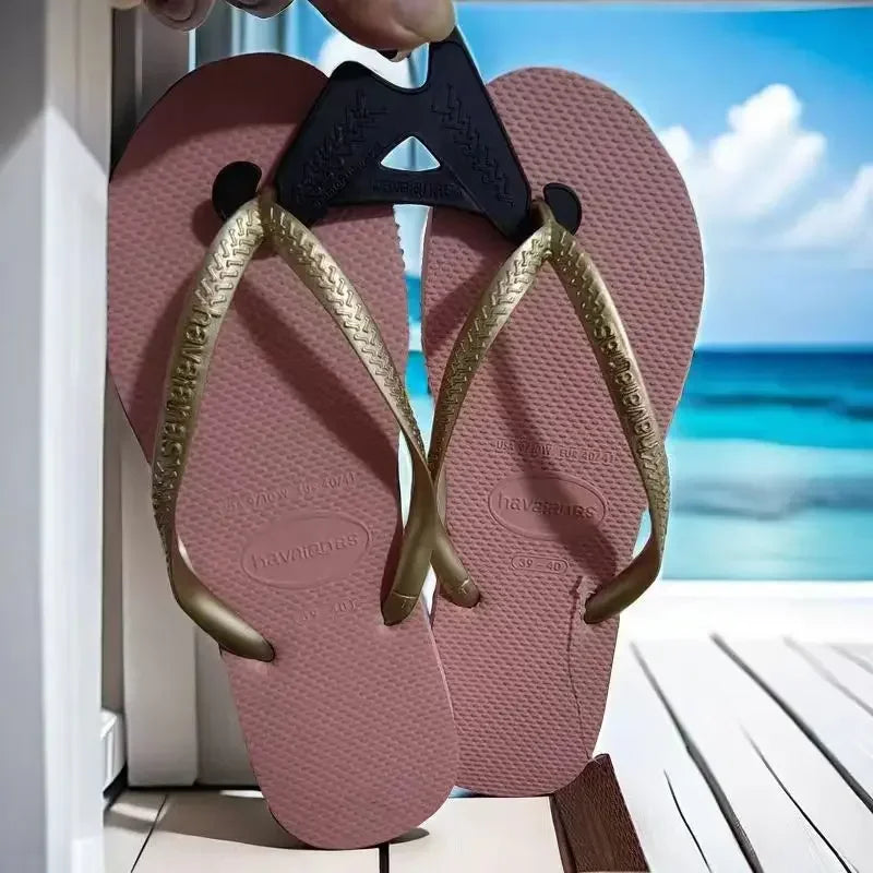 Footmax Women's Summer Flip Flops - Outdoor Beach Slippers 2025 - footmaxldn