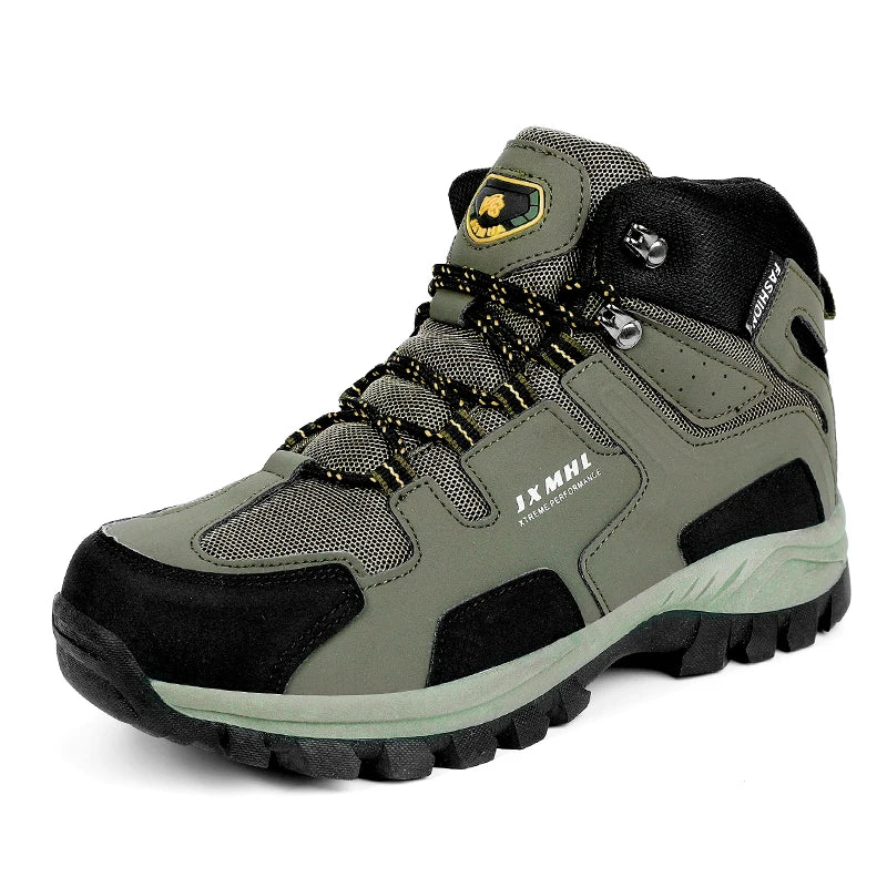 Footmax Men's & Women's Hiking Shoes Size 37-47 - Waterproof Tactical Trekking Boots