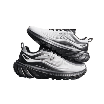 Footmax Men's Waterproof Running Shoes - Lightweight Shock Absorption Sneakers