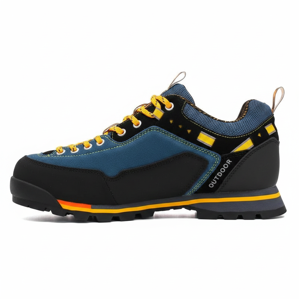 Men's Waterproof Hiking Sneakers – Leather Trail Shoes by Footmaxldn