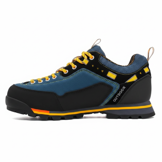 Men's Waterproof Hiking Sneakers – Leather Trail Shoes by Footmaxldn