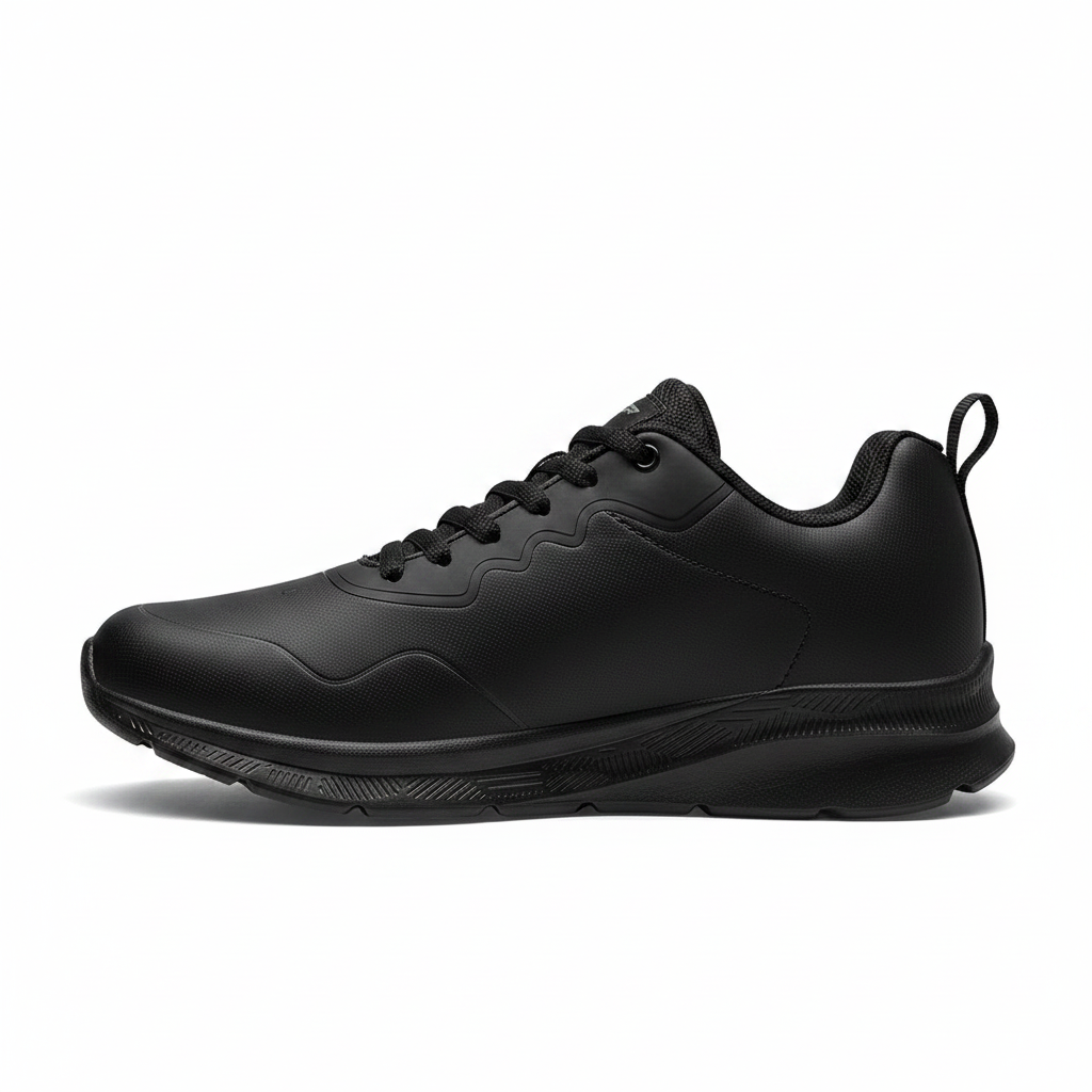 Men's Waterproof Winter Running Shoes | Cushioned Leather Sports Trainers | Footmaxldn - footmaxldn