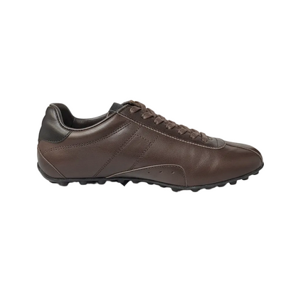 Footmaxldn Genuine Leather Lace-Up Casual Shoes
